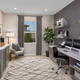 KB Home began offering home offices in their floor plans last month.